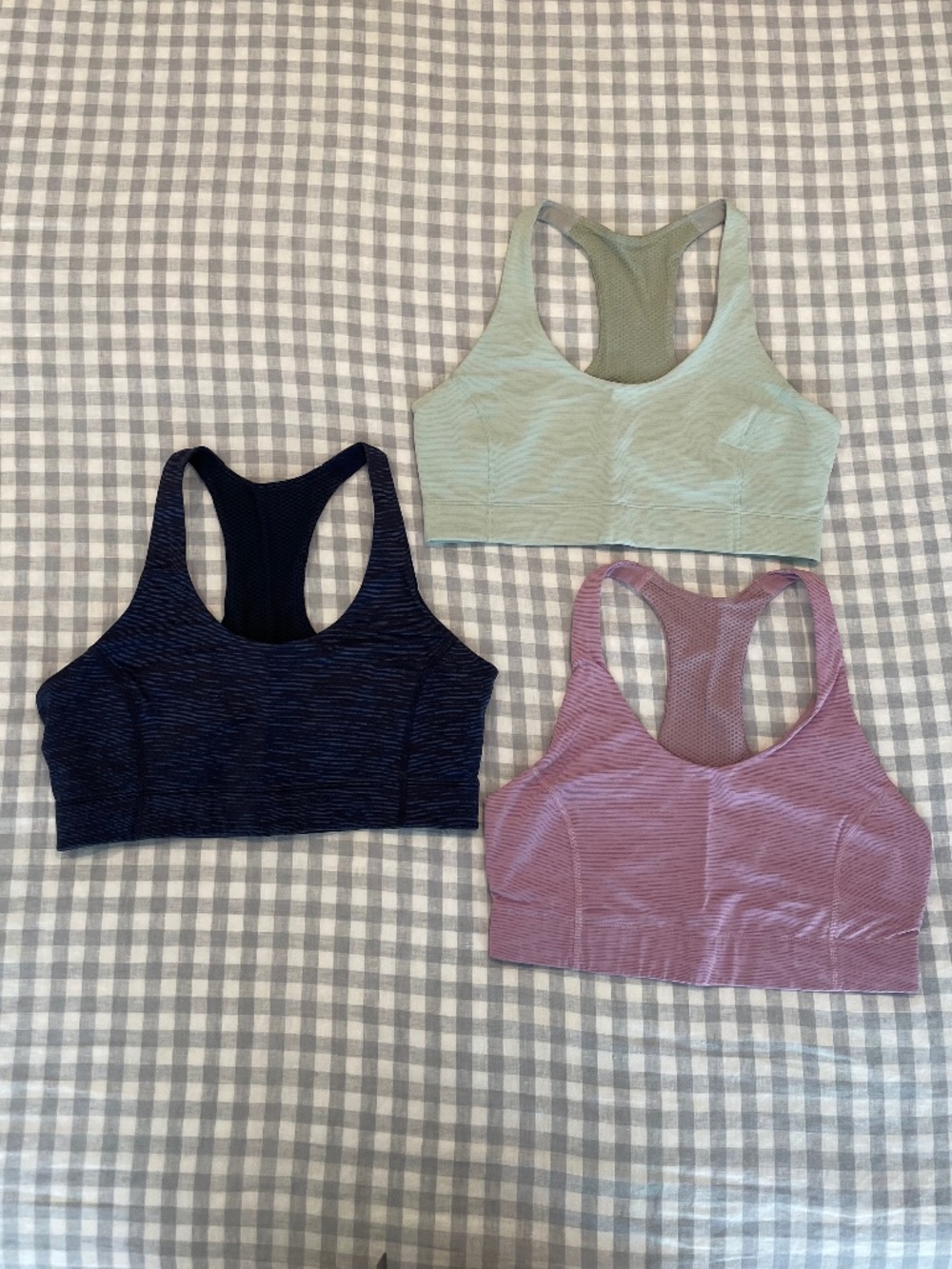 BUNDLE of 3 Outdoor Voices Doing Things Sports Bras - Medium